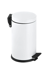Eforeca Beyaz 16L Düz/Smooth Classic Çöp Kovası - 1
