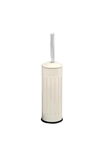 Eforeca Cream - Çizgili/Grooved Retro Toilet Brush - 1