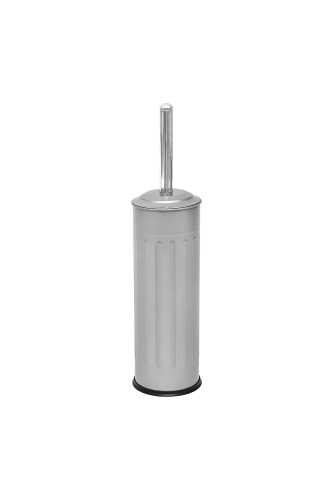 Eforeca Gri - Çizgili/Grooved Retro Tuvalet Fırçası - 1