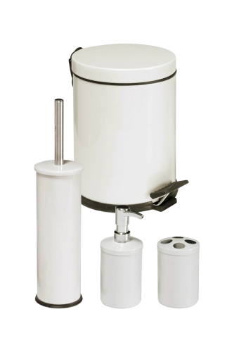 Eforeca Krem 5L Düz/Smooth Classic 4'lü Banyo Seti - 1