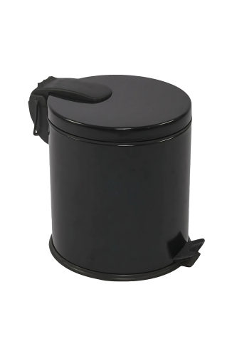 Eforeca Siyah 20L Düz/Smooth Classic Çöp Kovası - 1